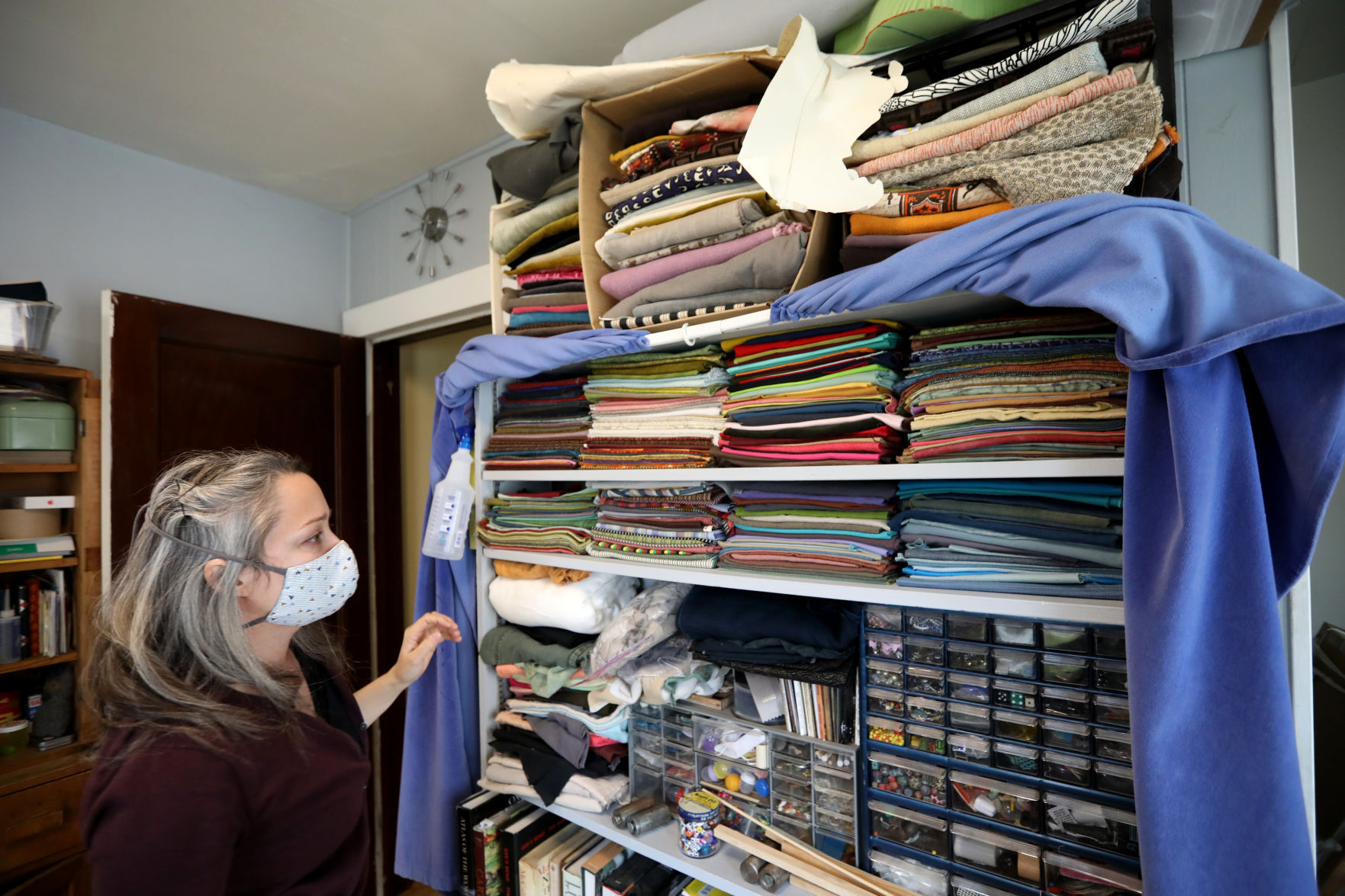 Workroom of Leah Evans